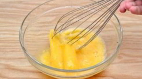 омлет с сыром и овощами