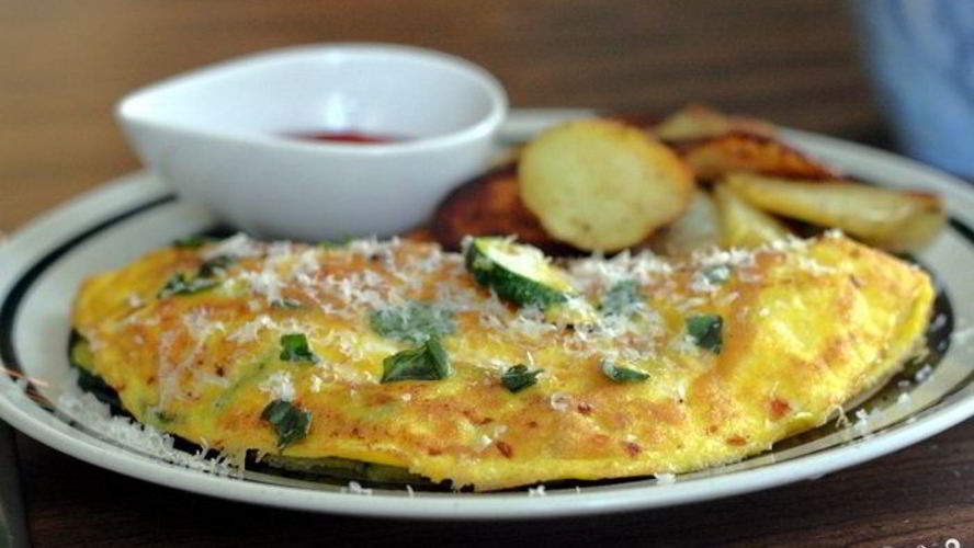 Рецепт омлет с цукини