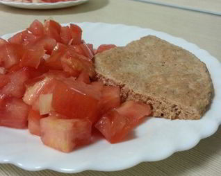 Омлет с тунцом