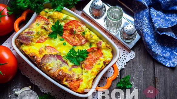 Рецепт Омлет с творогом