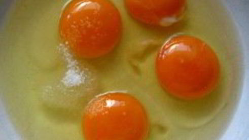 омлет с вареньем