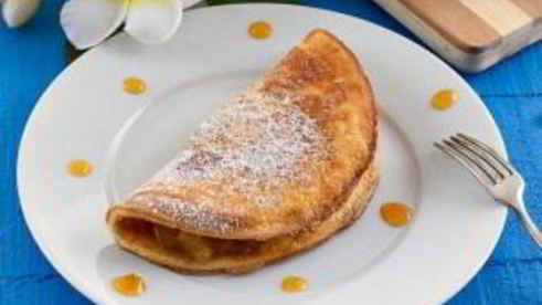 омлет с вареньем