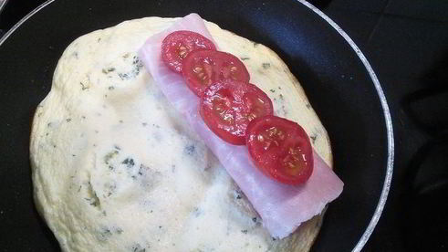 омлет-суфле кордон блю