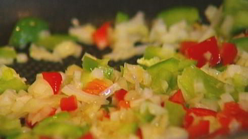 омлет светофор