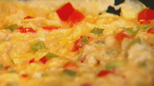 омлет светофор