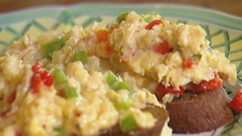 омлет светофор