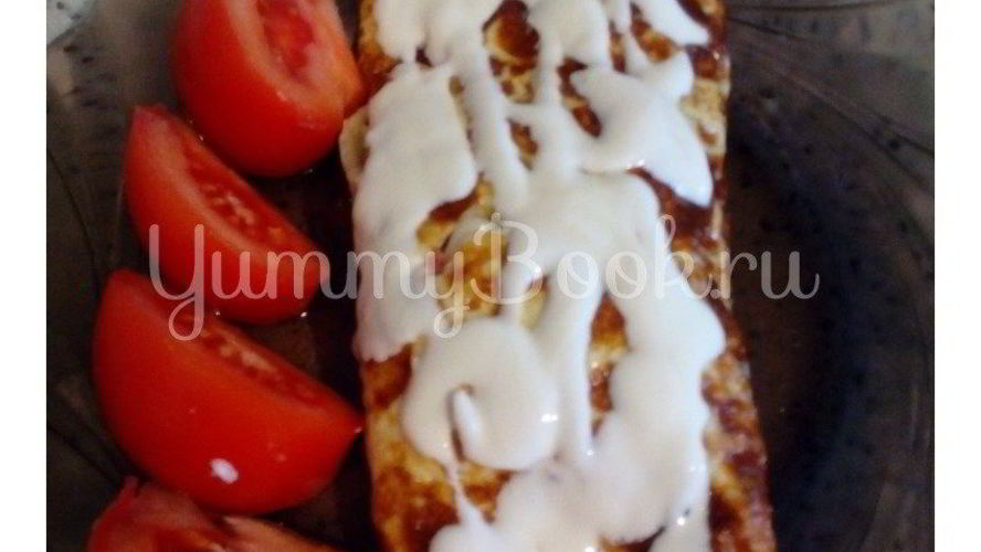 Рецепт омлет в рулете