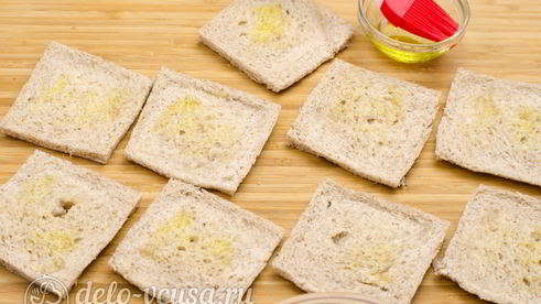 омлет запеченный в тосте