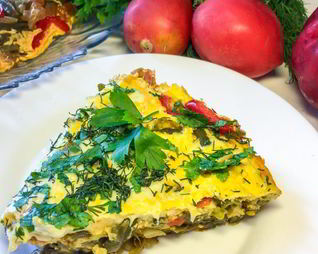 Овощная фриттата
