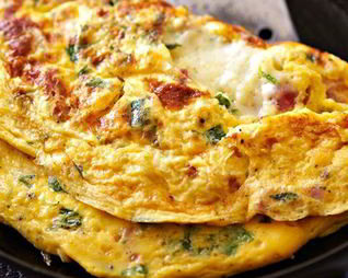 Постный омлет без яиц