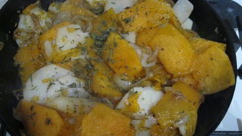 римская тыквенная фриттата