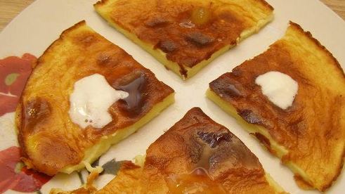 сладкий омлет