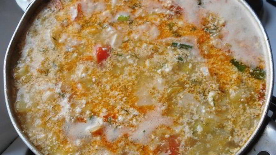 Рецепт суп-омлет для всех диет