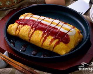 Японский омлет Омусоба