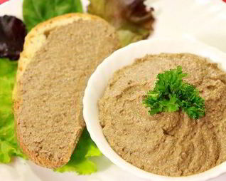 Быстрый печеночный паштет