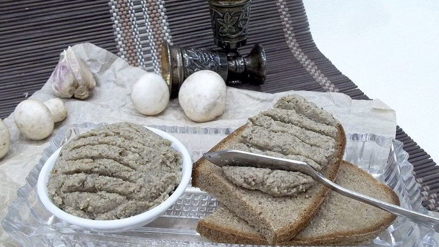 Рецепт грибной паштет