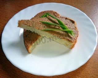 Куриный паштет из печени с морковью