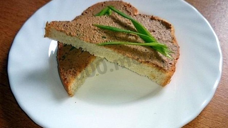 Рецепт куриный паштет из печени с морковью