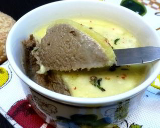 Куриный паштет с айвой