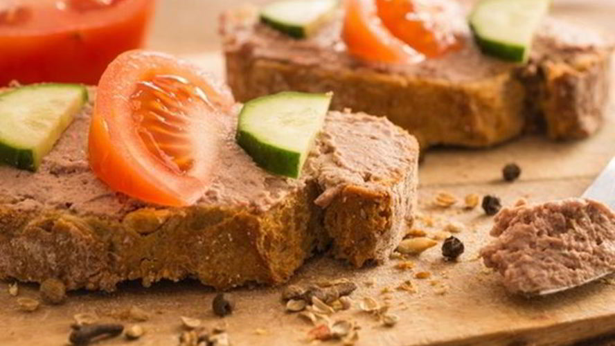 Рецепт куриный паштет в хрустящем песочном тесте