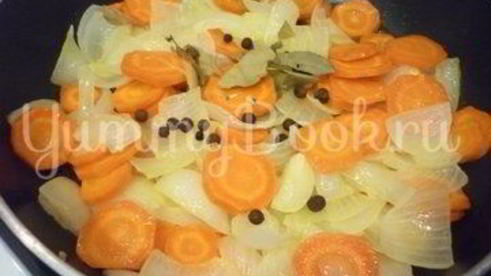 нежный паштет под апельсиновым желе