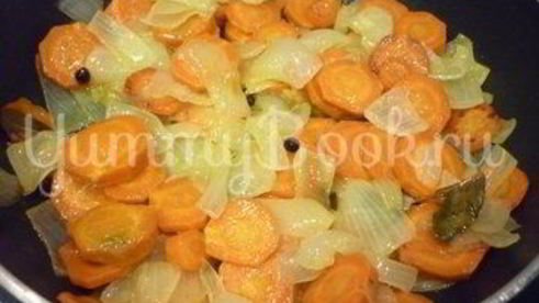 нежный паштет под апельсиновым желе