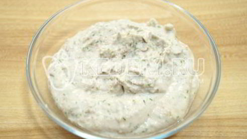 паштет из белой фасоли