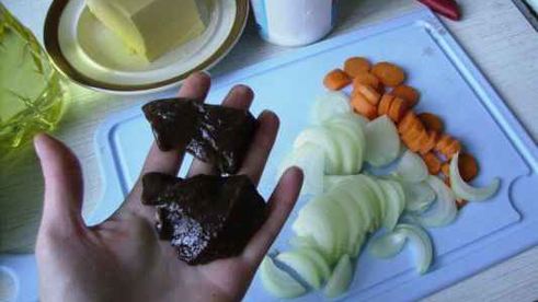 паштет из говяжьей печени