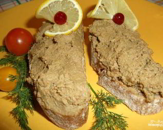 Паштет из индейки с рукколой