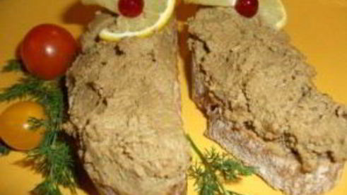 паштет из индейки с рукколой