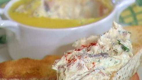 паштет из копченой скумбрии