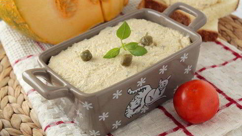 паштет из куриной грудки с тыквой и кедровыми орешками