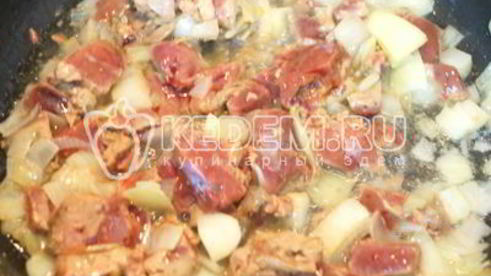 паштет из куриной печени с грибами