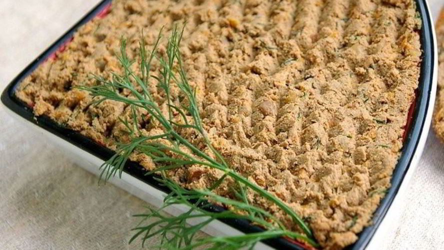 Рецепт паштета иза куриной печеней с лисичками