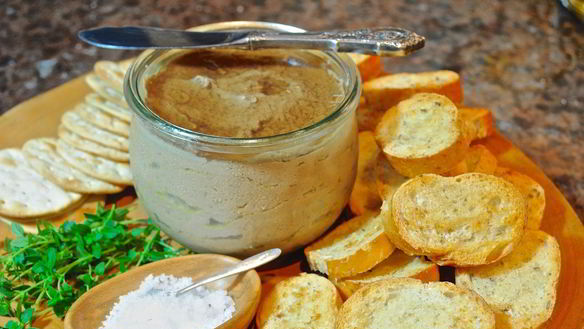 Рецепт Паштет из куриной печени с луком