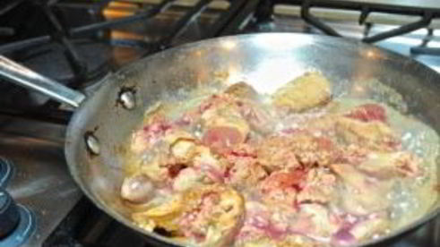 паштет из куриной печени с луком