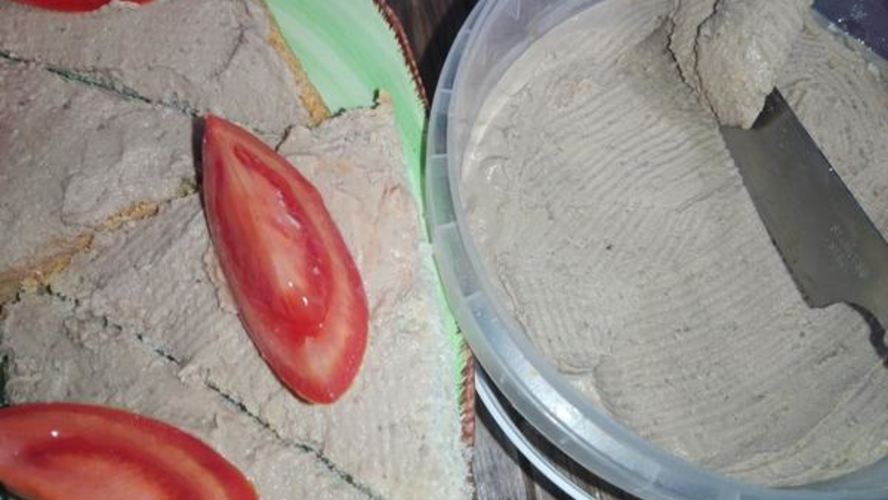Рецепт паштет из куриной печени с яблоком