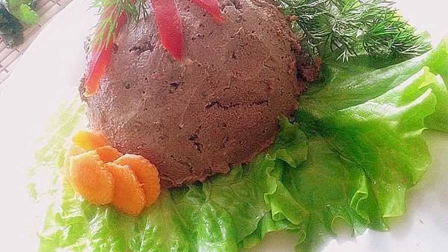 Рецепт паштет из печени деревенский