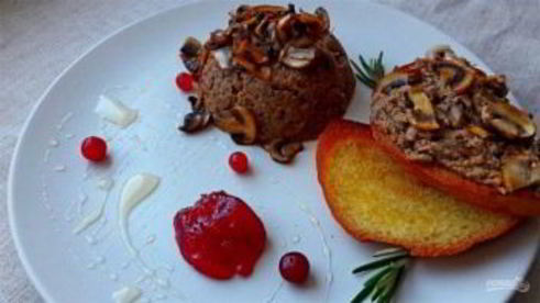 паштет из печени индюшки