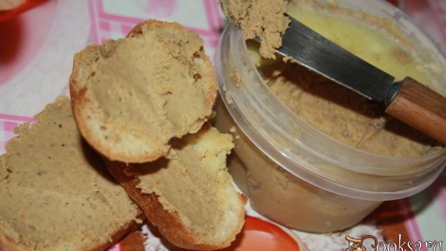 Рецепт паштет из печени кролика