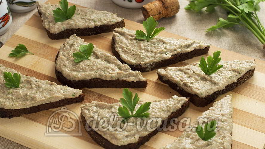 Рецепт паштет из рыбных консервов