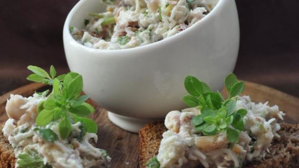 Рецепт Паштет из сельди горячего копчения