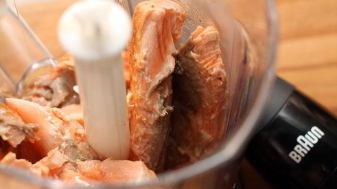 паштет из семги с креветками