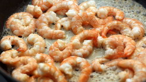 паштет из семги с креветками