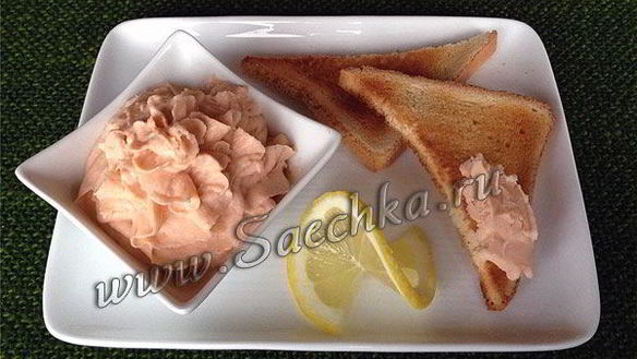 Рецепт Паштет из семги