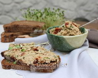 Паштет из семян подсолнуха