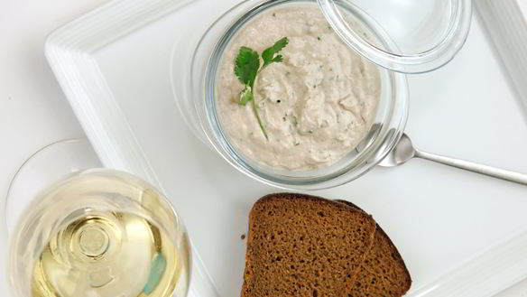 Рецепт Паштет из скумбрии холодного копчения