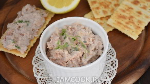 Рецепт Паштет из тунца и рикотты