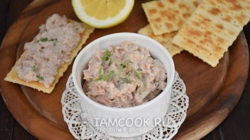 паштет из тунца и рикотты