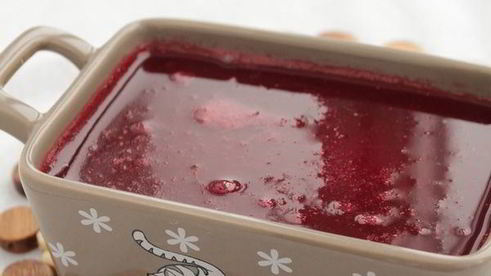 паштет из утиной печени с клюквенным желе